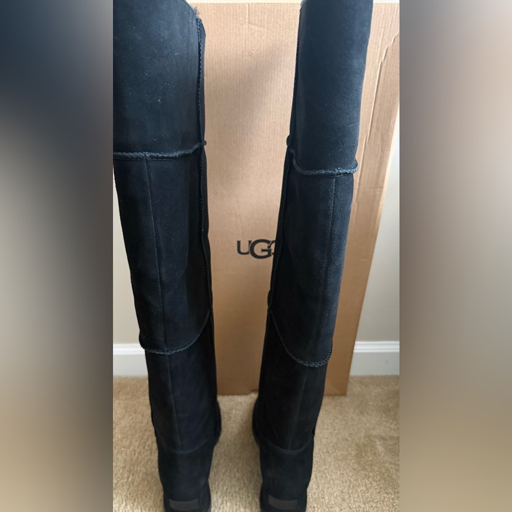UGG Black Classic Femme Over the Knee Boots size 11 - Picture 2 of 12